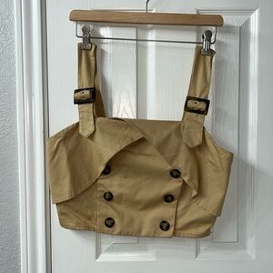 Eva Franco Cropped Bustier